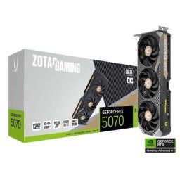 Placa video ZOTAC GeForce RTX 5070 SOLID OC, 12GB, GDDR7, 192-bit, DLSS 4.0