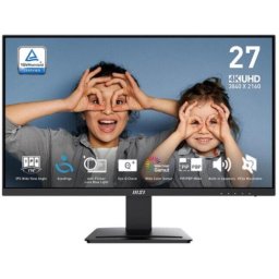 Monitor MSI PRO MP273U, 27", IPS, 4K UHD, 4 ms, 60 Hz, Negru