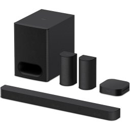 Soundbar Sony BRAVIA Theatre System 6 HT-S60, 5.1ch, 1000W, Dolby Atmos, DTS:X, AI Voice Zoom 3, Mod Multi Stereo Party, Bluetooth 5.3, Negru