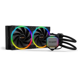Cooler CPU Be quiet! Pure Loop 2 FX, 280 mm, racire cu apa, RGB, 2 ventilatoare, Negru
