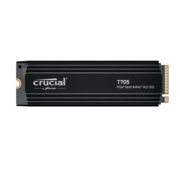 Solid State Drive (SSD) Crucial T705 Heatsink, Capacitate 2TB, PCI Express 5.0 x4, M.2 2280, Negru