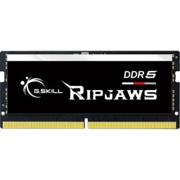 Memorie RAM G.Skill Ripjaws, Capacitate DDR5 32GB, Frecventa 5600 MHz, CL 40, INTEL XMP, Negru