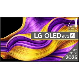 Televizor LG OLED evo 83G51LW, 210 cm, Smart, 4K Ultra HD, 100 Hz, Clasa E, Negru