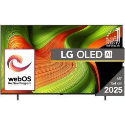 Televizor LG OLED 65B53LA, 164 cm, Smart, 4K Ultra HD, 100 Hz, Clasa F (Model 2025), Gri Inchis