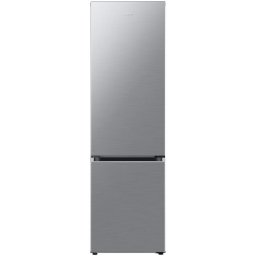 Combina frigorifica Samsung RB38C7AGWS9/EF, Capacitate 387 l, No Frost, Clasa A, Twin & Metal Cooling, Digital Inverter, Smart Things WiFi, AI Energy, H 203 cm, Inox