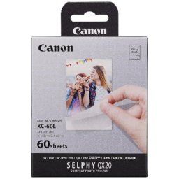 Canon Set Hartie + Toner Selphy XC-60L pentru Selphy QX20