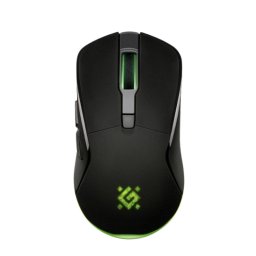 Mouse Gaming Defender GM-534, Wireless 2.4Ghz, 3200DPI, iluminare RGB, Negru