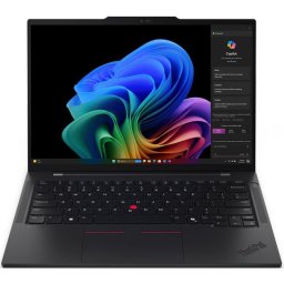 Laptop Lenovo ThinkPad T14s Gen 6, Procesor Intel® Core™ Ultra 7 265U, 12M Cache, pana la 5.30 GHz, 14 inch, 2.8K OLED 120Hz VRR Touch, 64GB LPDDR5X, 1TB SSD, Intel® Graphics, Windows 11 Pro, Negru