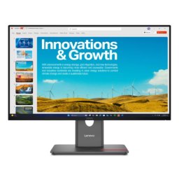 Monitor IPS LED Lenovo ThinkVision 23.8" P24QD-40, QHD 2560x1440, HDMI, DisplayPort, Pivot, 120 Hz, 4 ms, Negru