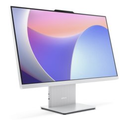 Sistem desktop Lenovo IdeaCentre 27IRH9 All In One, procesor Intel Core i5-13420H, 27 inch, Full HD, 16GB RAM, 512GB SSD, Intel UHD Graphics, Windows 11 Home, Gri deschis