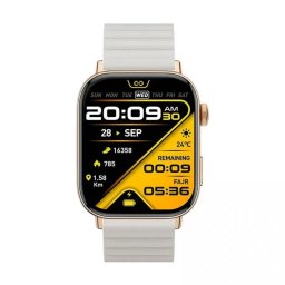 Ceas inteligent Colmi C8 Max, 1.93 inch, Bluetooth, curea magnetica , Auriu