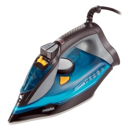 Fier de calcat cu abur Mesko MS 5041 3000 W, Negru-Albastru