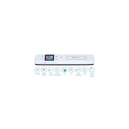 Scaner color portabil fara fir, IRIScan Book 7, Alb