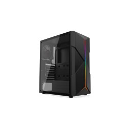Carcasa PC Krux Astral ARGB, KRX0031, Micro ATX, Mini ITX, ATX, Negru