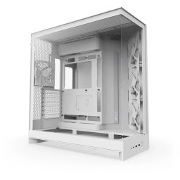 Carcasa H9 Flow (2025), Dual-Chamber, Mid-Tower, Alb