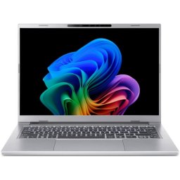 Laptop Acer Aspire 14 AI OLED, Procesor AMD Ryzen™ AI 7 350, Display 14", WUXGA OLED, RAM 16GB LPDDR5X, 1TB SSD, Placa video AMD Radeon™ 860M, No OS, Pure Silver