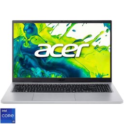 Laptop Acer Aspire Go 16, Procesor Intel® Core™ i9-13900H, Display 16" WUXGA IPS, 120Hz, RAM 32GB DDR5, 1TB SSD, Intel® Iris® Xe Graphics, No OS, Pure Silver