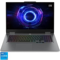 Laptop Gaming Lenovo LOQ 17IRX10, procesor Intel® Core i5-13450HX pana la 4.6GHz, 17.3 inch, Full HD, IPS, 165Hz, 16GB DDR5 RAM, 1TB SSD, NVIDIA® GeForce RTX™ 5050 8GB GDDR7, No OS, Gri