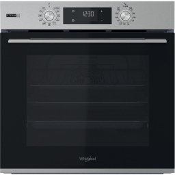 Cuptor incorporabil Whirlpool OMSK58HU1SX, Electric, Multifunctional, 71 l, Autocuratare hidrolitica, Display, Gatire aburi - Gentle Steam, Clasa A+, Inox