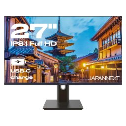 Monitor Japannext 27 inch, IPS FHD (1920 x 1080) HDMI, DP, USB-C (65W Power Supply), HDR, Pivot, VESA