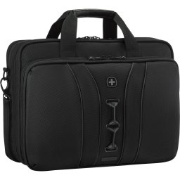 Geanta pentru notebook Wenger Legacy Black Series de 16", 40,6 cm, Negru