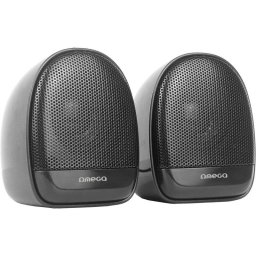 Boxa Omega GG163, 2.0, 6W, RMS, USB 3.5 mm Audio, Negru