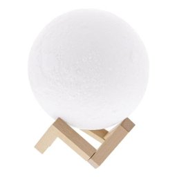 TNB Joy, Boxa Bluetooth iluminata Moon 3W, Alba