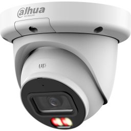 Camera de supraveghere Dahua IPC-HDW3649QM-S-IL-0280B, 6MP, 30m vizibilitate nocturna, 2.8mm, tip dome, Alb