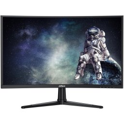 Monitor Gaming LED VA Dahua LM24-E240C, 23.6", Full HD (1920x1080), 240Hz, 1ms MPRT, HDR 10, Adaptive sync, curbura 1500R, HDMI 2.0, Display Port, Negru