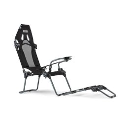 Scaun de gaming Next Level Racing F-GT LITE, metalic, textil, gri, 175x60x45cm