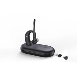 Casti Bluetooth fara fir Yealink BH71 Pro Mono USB-C/A, 281496, microfon in casti, Negru