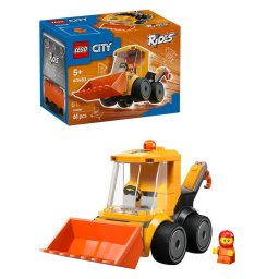 LEGO® City - Vehicule – Incarcator de constructii 60483, 61 piese