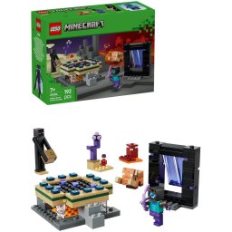 LEGO® Minecraft - Calatorie prin portalurile Nether si End 21584, 192 piese