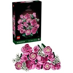 LEGO® Botanicals - Buchet de trandafiri roz 10374, 789 piese