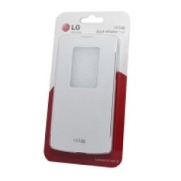 Husa telefon LG CCF-510 pentru L80, Quick Window, Alb
