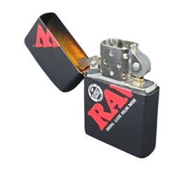 Raw Black Zippo Bricheta Antivant (USA)