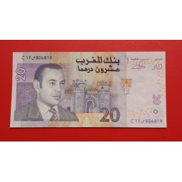 Maroc 2005 - 20 dirham, circulata