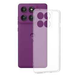 Husa silicon Motorola Edge 60 Pro Techsuit - Clear Silicone transparent
