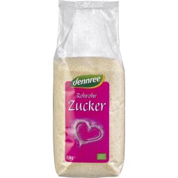 Zahar brut din trestie organic 1kg Dennree