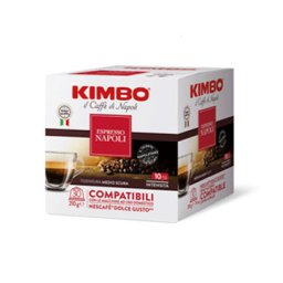 Kimbo Espresso Napoli 30 capsule cafea compatibile Dolce Gusto