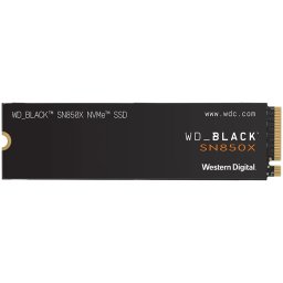 SSD WD Black SN850X 2TB M.2 2280 PCIe Gen4 x4 NVMe, Read/Write: 7300/6600 MBps, IOPS 1200K/1100K, TBW: 1200, WDS200T2X0E