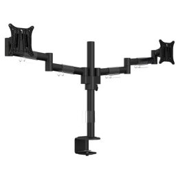 MULTIBRACKETS 7350073735853 M VESA Deskmount Officeline Dual dupla karos stand monitor negru