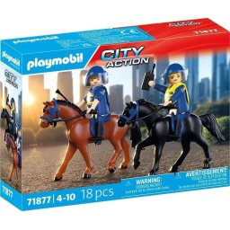 Playmobil City Action PM71877 - Echipaj de politie calare (#71877)