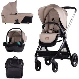 Carucior copii 3 in 1 Chipolino Elite Tiramisu
