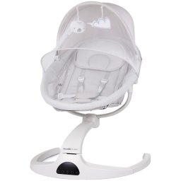 Leagan electric bebelusi cu 5 viteze de leganare, melodii si conectare Bluetooth Chipolino E-Sway Granite