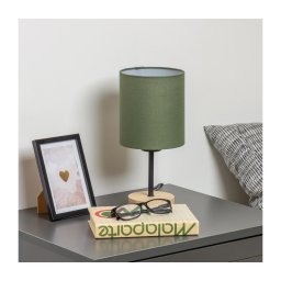 Lampă de masă Brilagi NUBILA WOOD 1xE27/25W/230V stejar/verde