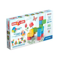 Cuburi magnetice geomag - magicube creations, 24 piese
