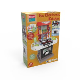 Bucatarie fun electrica cu sunet si lumini bildo 4557