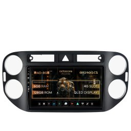 Navigatie Volkswagen Tiguan (2008-2010) VW Golf 5 Plus (2004-2008), Android 13, B-Octacore 6GB RAM + 128GB ROM, 9 Inch - AD-BGB9006+AD-BGRKIT035-0810