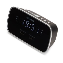 Ceas cu alarma si radio CRU-19BK Negru